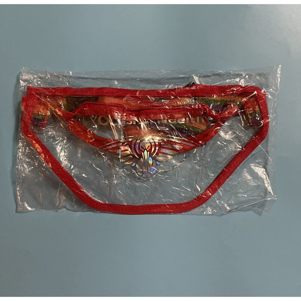 Oschner Health New Orleans Pelicans Clear Adjustable Fanny Pack NEW